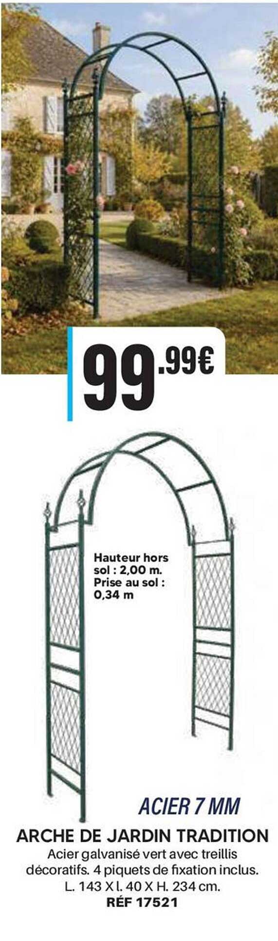 ARCHE DE JARDIN TRADITION