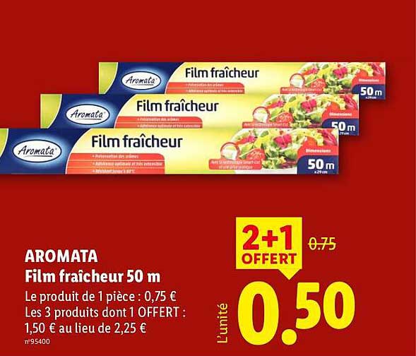 AROMATA Film fraîcheur 50 m
