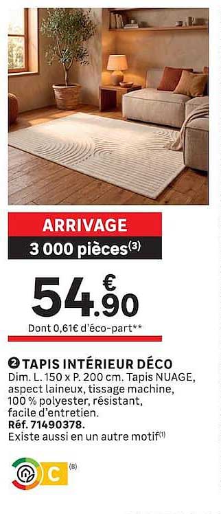 ARRIVAGE 3 000 pièces