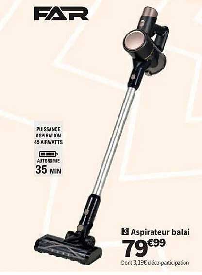 Aspirateur balai