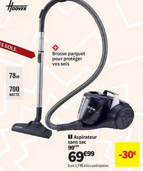 Aspirateur sans sac