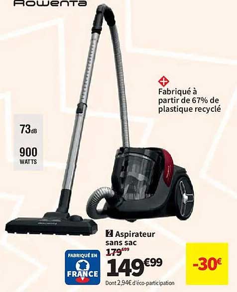 Aspirateur sans sac