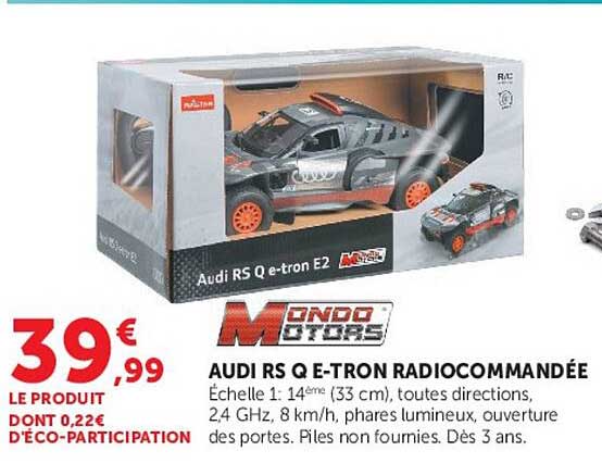 AUDI RS Q E-TRON RADIOCOMMANDÉE