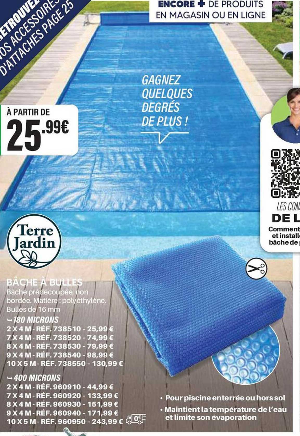 BÂCHE À BULLES