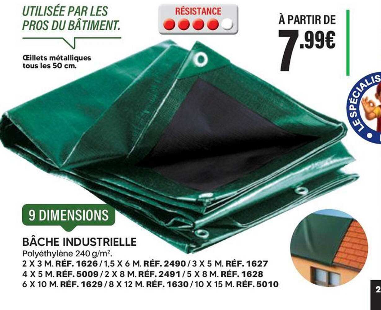 BÂCHE INDUSTRIELLE