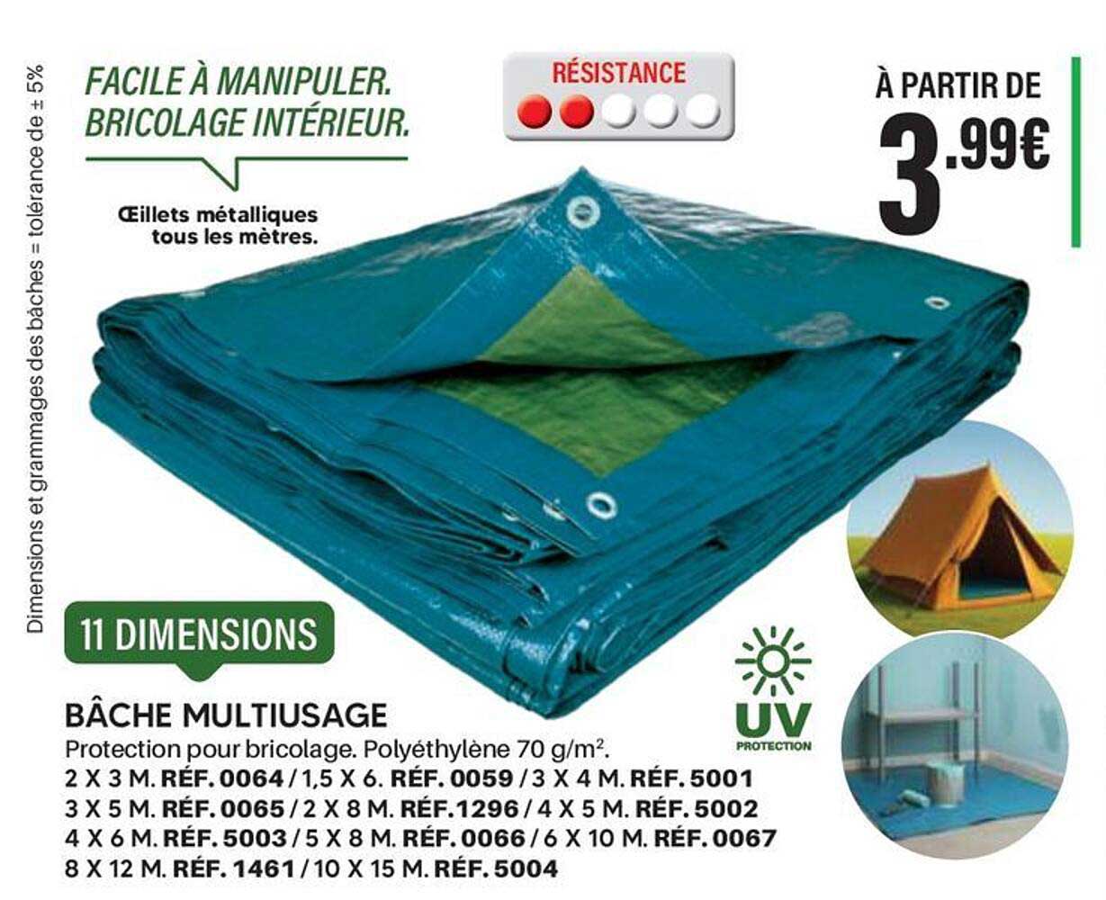 BÂCHE MULTIUSAGE