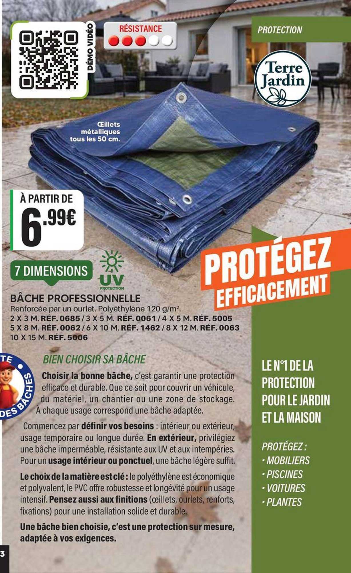 BÂCHE PROFESSIONNELLE