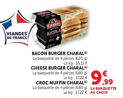 BACON BURGER CHARAL