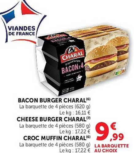 BACON BURGER CHARAL