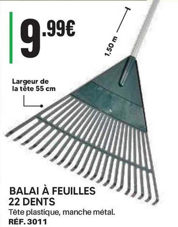 BALAi À FEUILLES 22 DENTS