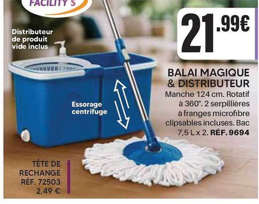 BALAI MAGIQUE & DISTRIBUTEUR