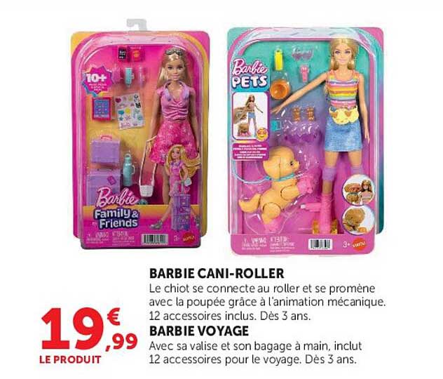 BARBIE CANI-ROLLER