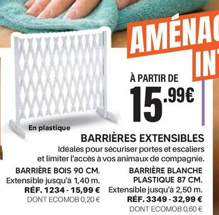 BARRIÈRES EXTENSIBLES