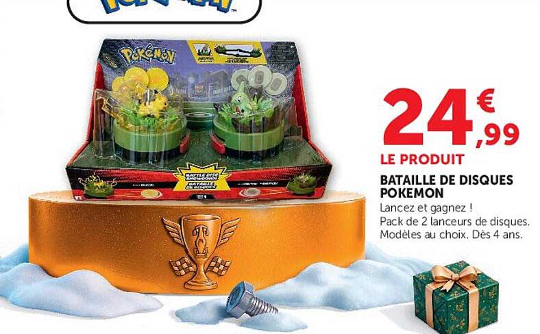 BATAILLE DE DISQUES POKEMON