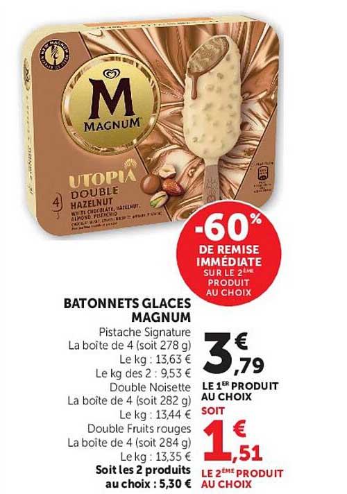 BATONNETS GLACES MAGNUM