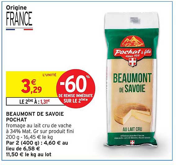 BEAUMONT DE SAVOIE POCHAT