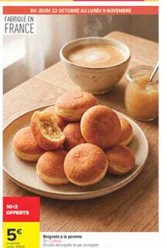 Beignets à la pomme
