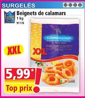 Beignets de calamars