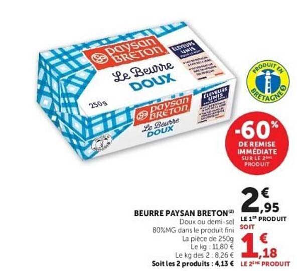 BEURRE PAYSAN BRETON