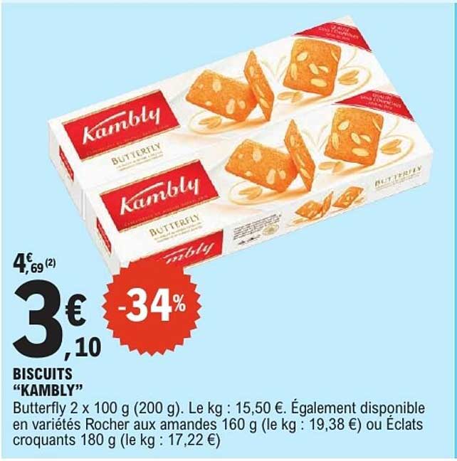 BISCUITS “KAMBLY”