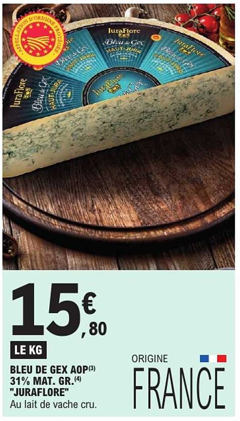 BLEU DE GEX AOP 31% MAT. GR. "JURAFLORE"