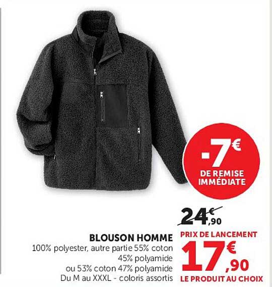 BLOUSON HOMME