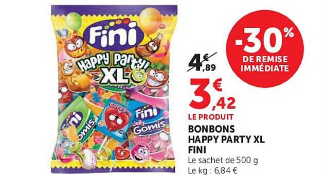 BONBONS HAPPY PARTY XL FINI