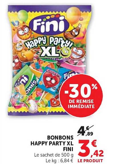 BONBONS HAPPY PARTY XL FINI
