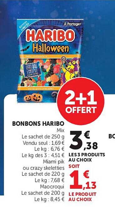 BONBONS HARIBO Mix