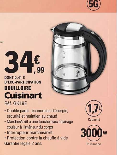 BOUILLOIRE Cuisinart