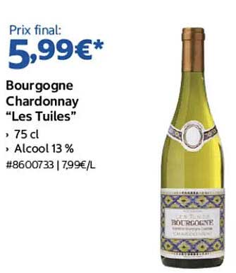 Bourgogne Chardonnay “Les Tuiles”