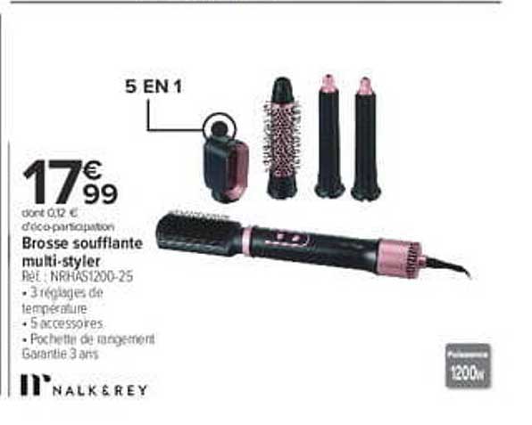 Brosse soufflante multi-styler