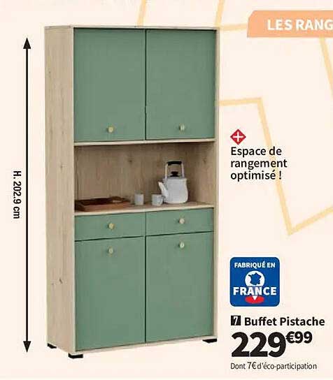 Buffet Pistache
