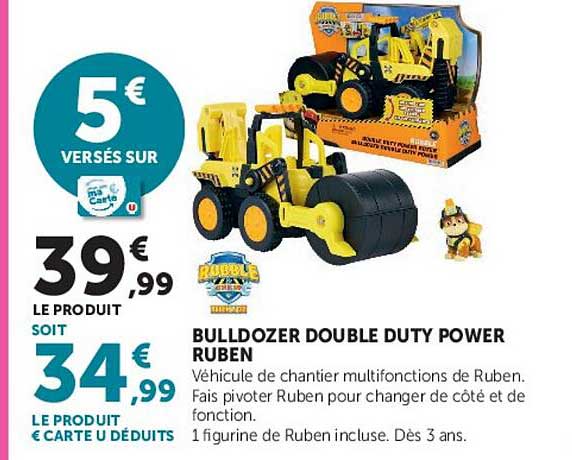 BULLDOZER DOUBLE DUTY POWER RUBEN