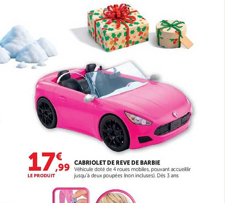 CABRIOLET DE REVE DE BARBIE