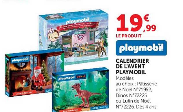 CALENDRIER DE L'AVENT PLAYMOBIL