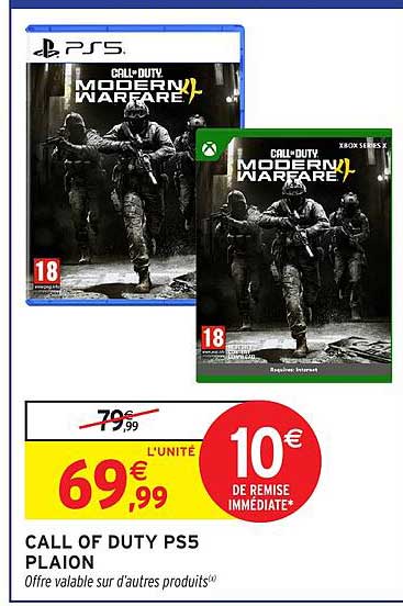CALL OF DUTY PS5 PLOAION