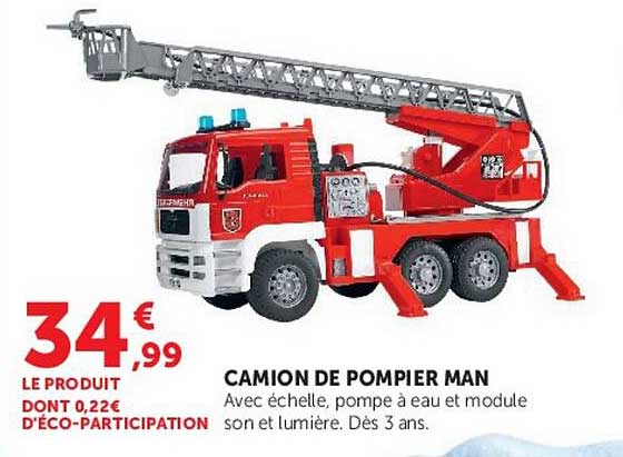 CAMION DE POMPIER MAN