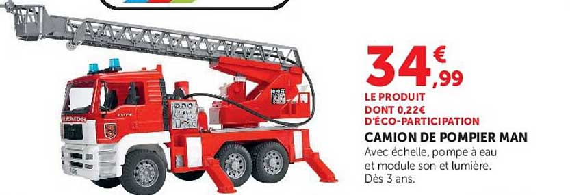CAMION DE POMPIER MAN