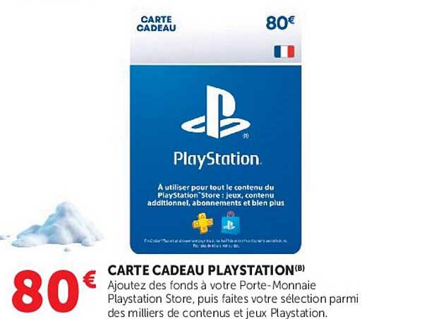 CARTE CADEAU PLAYSTATION®