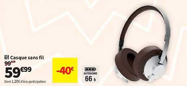 Casque sans fil