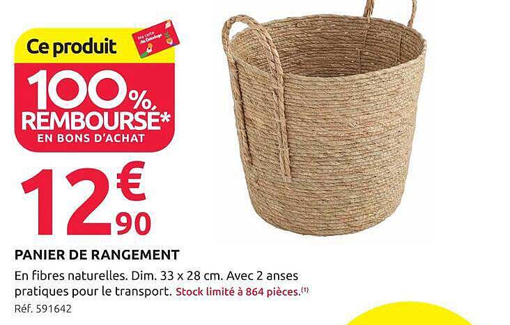 Ce produit 100% REMBOURSÉ* EN BONS D'ACHAT