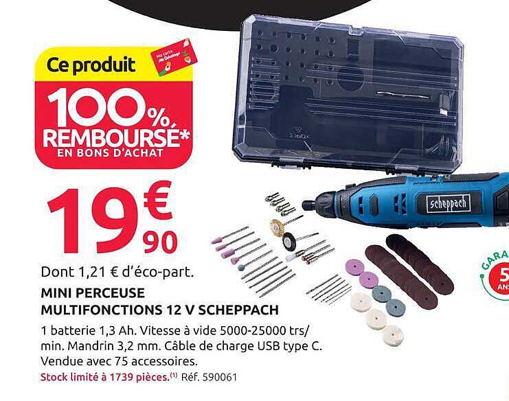Ce produit 100% REMBOURSÉ* EN BONS D’ACHAT