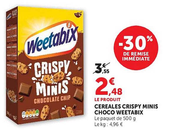 CEREALES CRISPY MINIS CHOCO WEETABIX