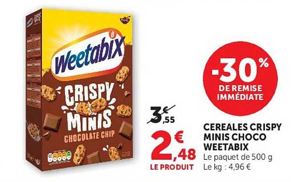 CEREALES CRISPY MINIS CHOCO WEETABIX