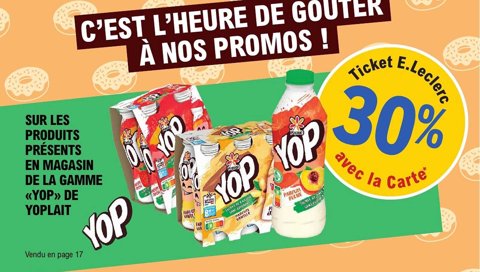 C’EST L’HEURE DE GOUTER À NOS PROMOS !