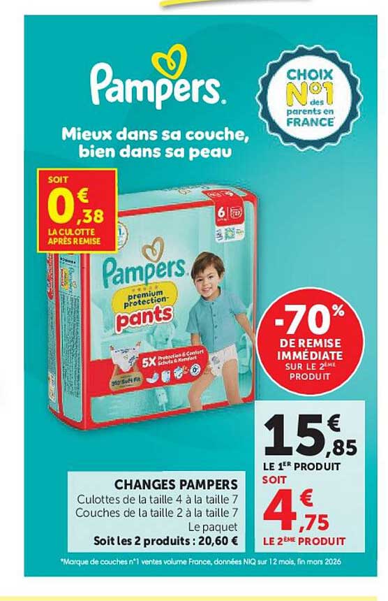 CHANGES PAMPERS