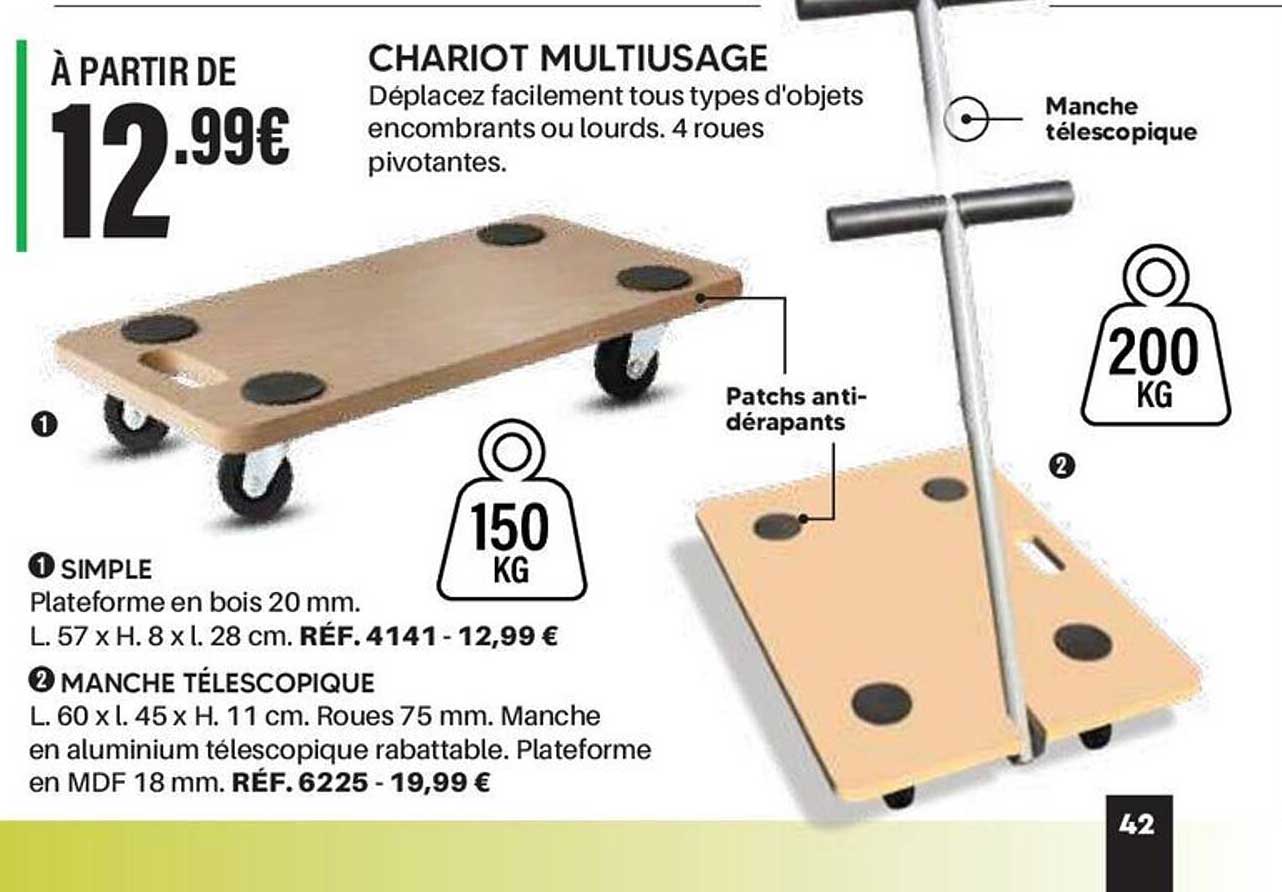 CHARIOT MULTIUSAGE