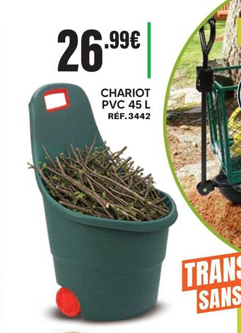 CHARIOT PVC 45 L RÉF.3442