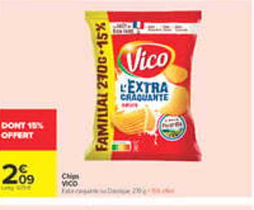 Chip VICO L'EXTRA CRAQUANTE